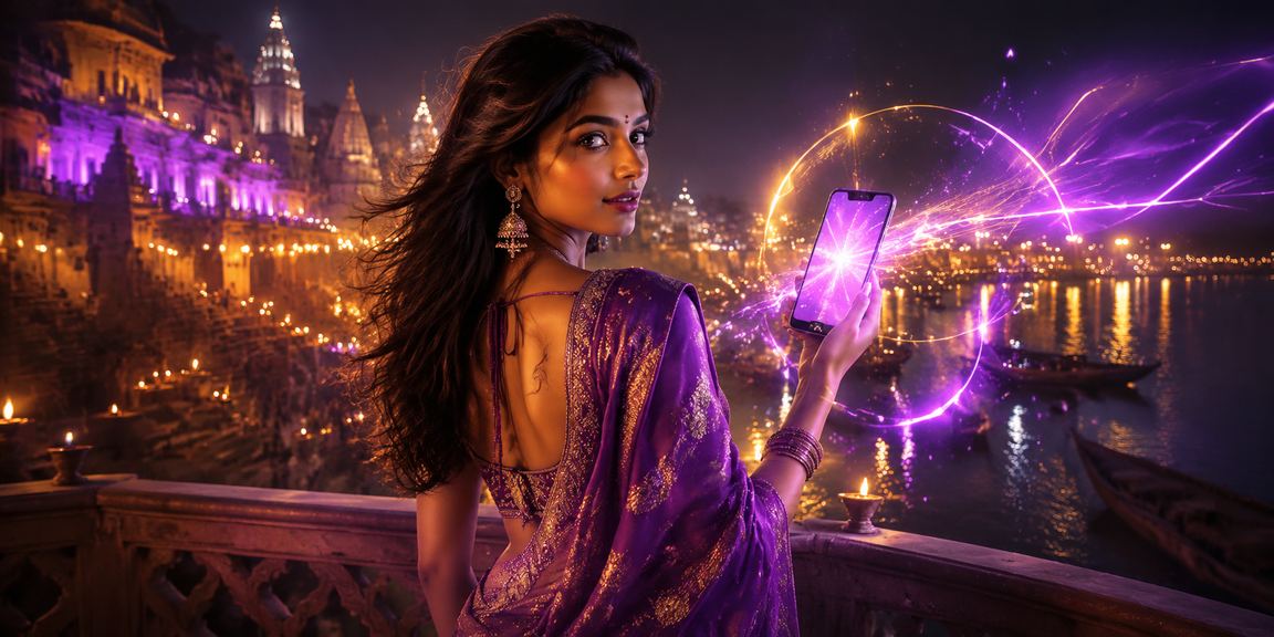 Varanasi night life with mobile-based rummy and quick deposits